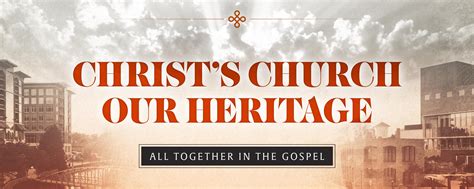 Series Page: Christ's Church, Our Heritage — Heritage Bible Church