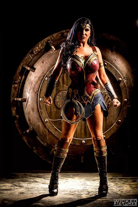 Romi Rain As Wonder Woman Nudes By Ghostlikecrime