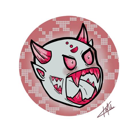 Angry Pink Demon By Kafu47 On Deviantart