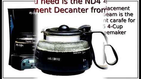 Mr Coffee Drx5 Replacement Carafe Youtube