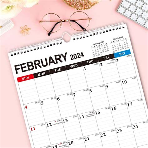 Cheap Coil Calendar English Calendar Daily Planner Stationery Supplies