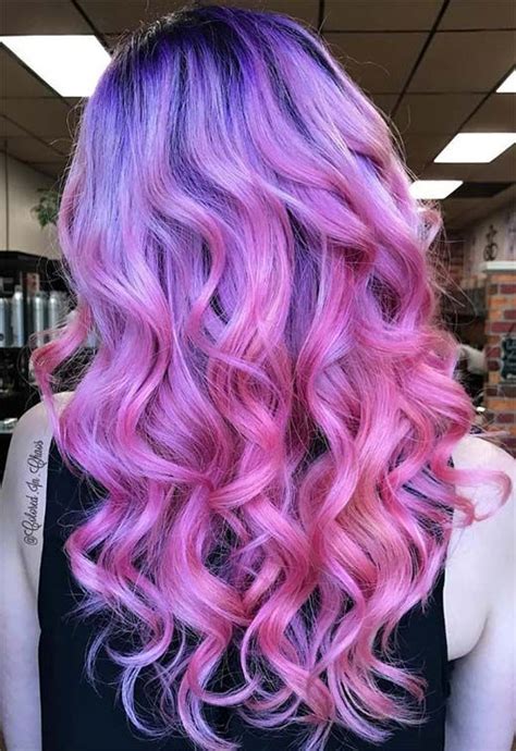 55 Lovely Pink Hair Colors Tips For Dyeing Hair Pink Glowsly Pink Purple Hair Pink Hair Dye