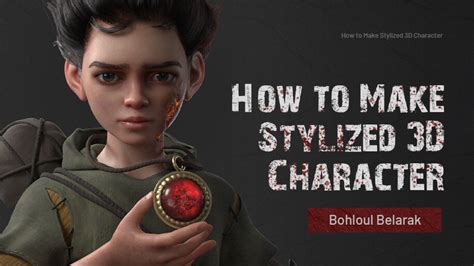 Artstation How To Make Stylized 3d Character Tutorial