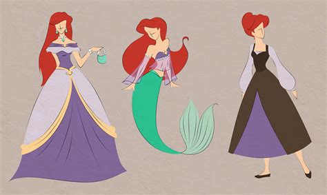 Ariel Outfits By Scaragh On Deviantart