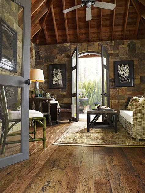 For the floor boards, i used the same technique as the roof. Rustic Cabin Interior Design Ideas & Inspiration ...