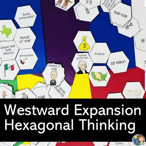 Westward Expansion Hexagonal Thinking Social Studies Success