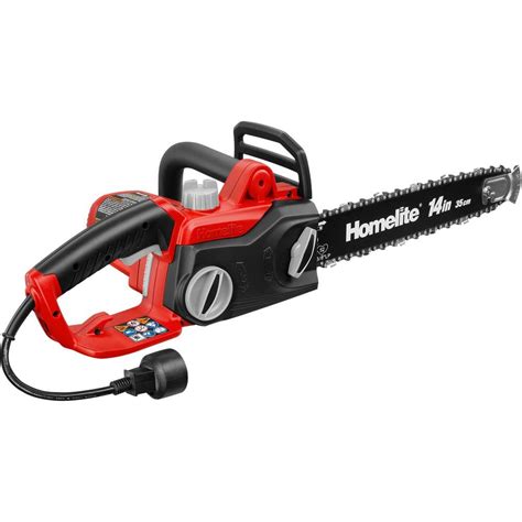 Homelite 14 In 9 Amp Electric Chainsaw Ut43104 The Home Depot