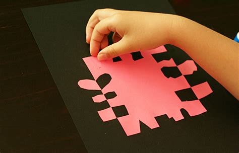 Positive And Negative Cut Out Shapes Make And Takes