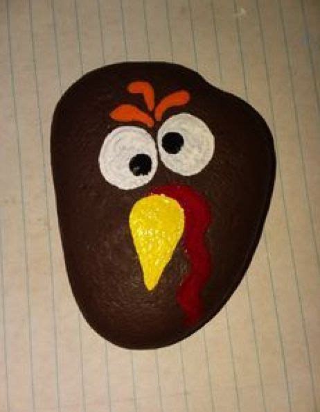 Pin By Anna On Thanksgiving And Fall Painted Rocks Rock Painting