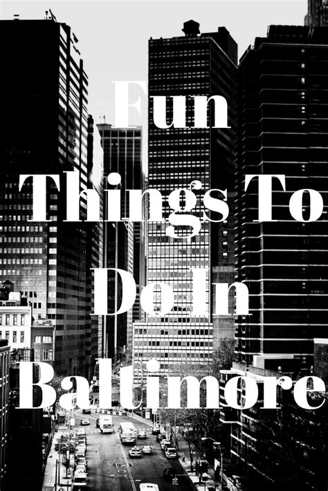 Why Not Have Fun In Baltimore Travel Travelblog Washingtondc
