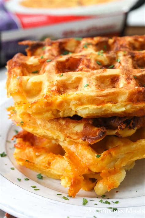 Mac And Cheese Waffles A Fun Twist On A Classic The Shortcut Kitchen