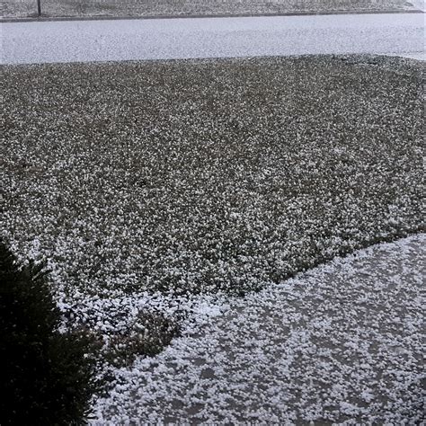 April 12 2022 Early Spring Hail Storm Pummels East Central Wisconsin