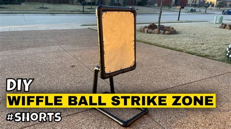 Shorts Homemade Wiffle Ball Strike Zone Backstop Diy Wiffle Ball