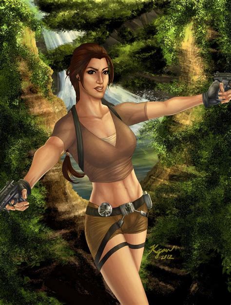 Lara Croft Tomb Raider By Kganart On Deviantart Lara Croft Tomb