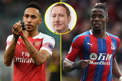 arsenal transfer news i d sell aubameyang to sign zaha this summer but not if it s to
