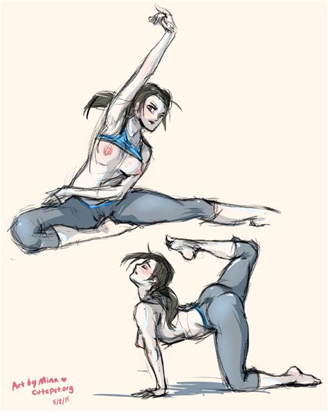 Daily Sketch Wii Fit Trainer By Minacream Hentai Foundry