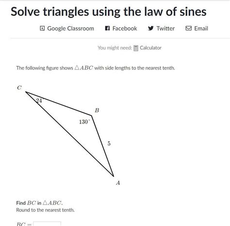 the following figure shows triangle abc abctriangle a b c with side lengths to the nearest