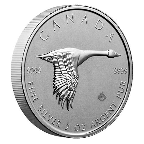 Buy 2oz Royal Canadian Mint Canada Goose Minted 9999 Silver Coin