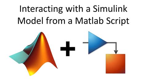 Interacting With A Simulink Model From A Matlab Script Youtube