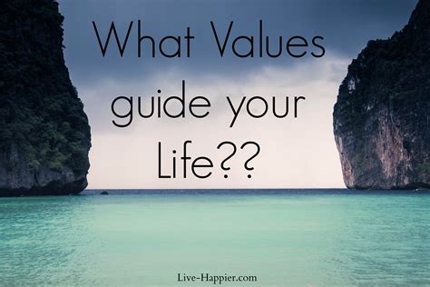 Values in a narrow sense is that which is good, desirable, or worthwhile. What Values Guide Your Life? | Live Happier