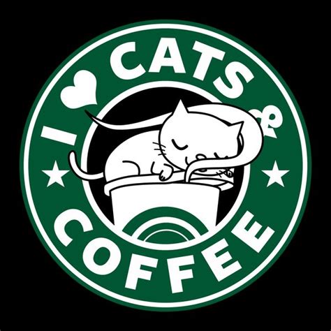 Free shipping on orders over $25 shipped by amazon. I heart cats and coffee - NeatoShop | Cats, I love cats ...