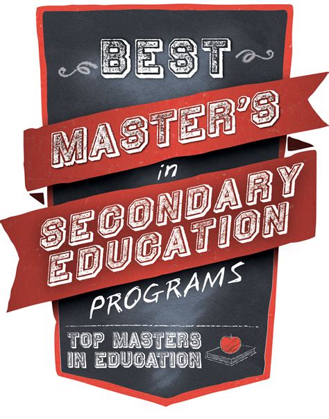 Best Masters In Secondary Education Degrees Top Masters In Education