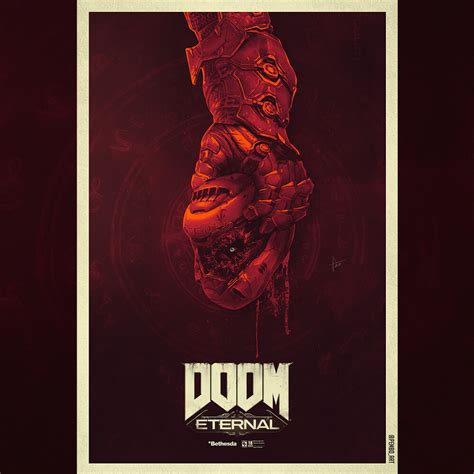Artstation Doom Eternal Poster