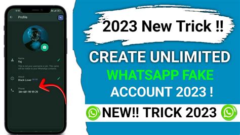 How To Create Fake Whatsapp Account 2023 Fake Whatsapp Account Kaise
