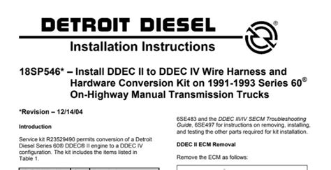 2005 Detroit Series 60 Ecm Wiring Diagram Diagram Board