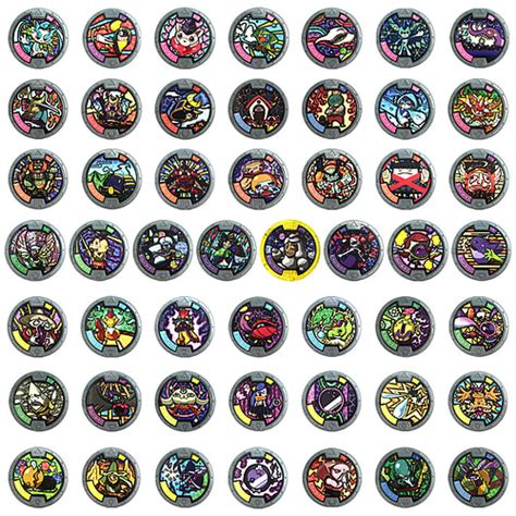Buy Yo Kai Watch Medal Series 3 Complete Set Of 50 Medals Game