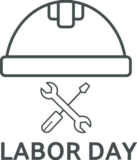Happy Labor Day Helmet Icon 7642350 Vector Art At Vecteezy