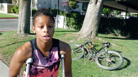 teen girl files claim against police who mistook her for a black male suspect and punched her