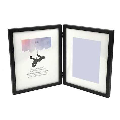 Shop For The Black Hinged Frame 8 X 10 With 5 X 7 Mat Simply