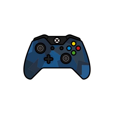 Blue Controller Force Gamer Xbox One Icon Free Download