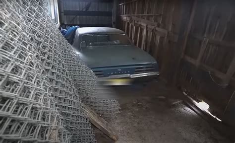 Farmhouse Abandoned For 50 Years Has A 1969 Pontiac Firebird Stuck In