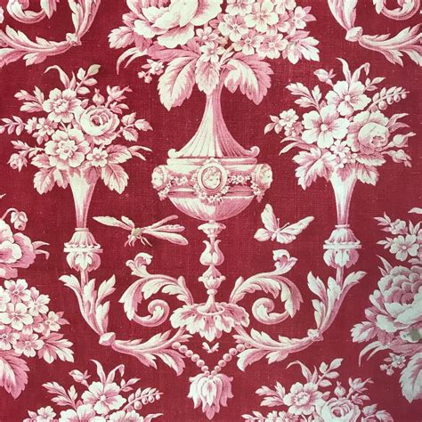 The Textile Trunk On Instagram “gorgeous Rococo Floral Design French