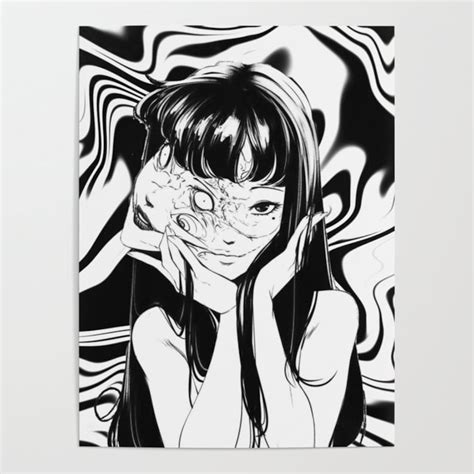 Junji Ito Tomie Poster 17x24 Inches Etsy