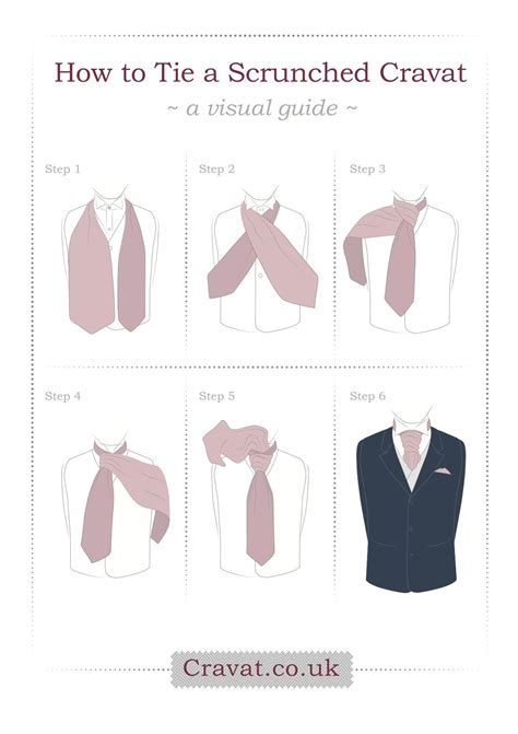 For The Boys How To Tie A Cravat From The Uk So It
