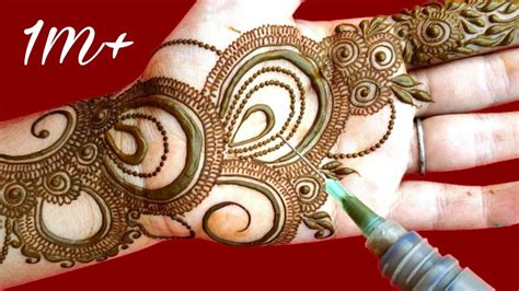 Indo Arabic Mehndi Design Jewellery Henna Design New Stylish Henna