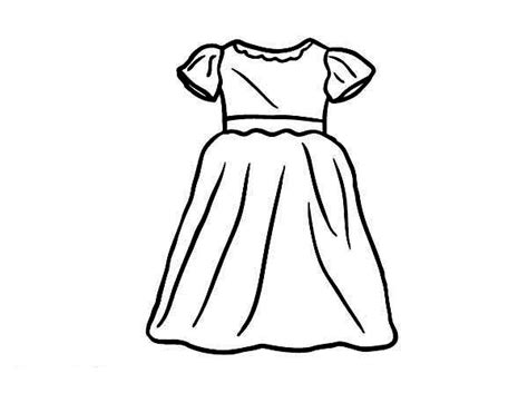 Girls Wearing Dresses Coloring Pages
