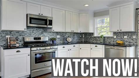 That's because white kitchen cabinets are classic, yet can go in a number of different design directions. White kitchen cabinets ideas - YouTube