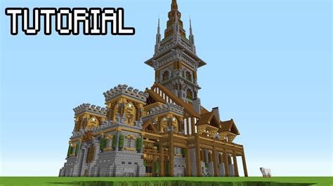 How To Make A Medieval Castle In Minecraft Youtube