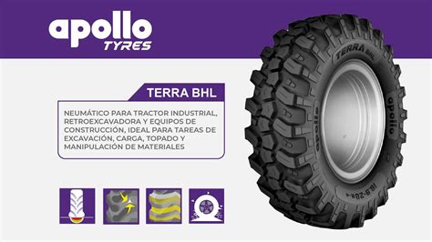 Terra Bhl Llanta Para ConstrucciÓn Apollo Tyres Youtube