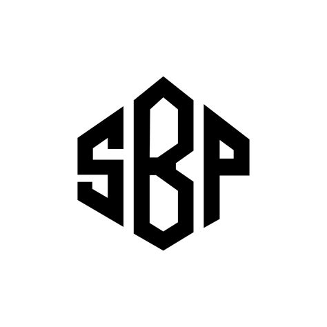 Sbp Letter Logo Design With Polygon Shape Sbp Polygon And Cube Shape