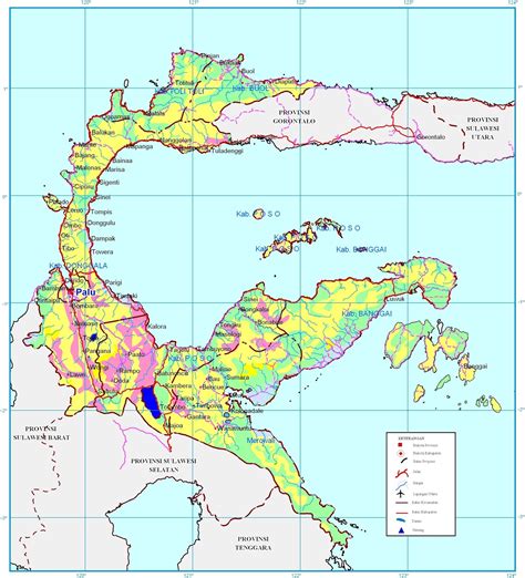 Peta Sulawesi Tengah Newstempo