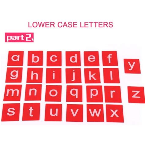 Cartonase Senzoriale Montessori Alfabetul Cu Litere Mari