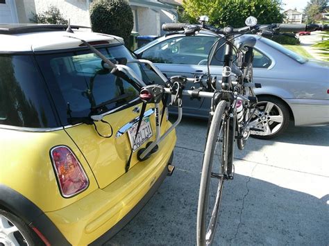 Mini Cooper And Yakima Bike Rack Mini Cooper Bike Rack Bike