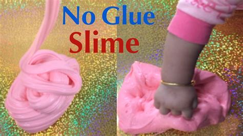 Diy Fluffy Slime Without Glueboraxbaking Sodahand Soap Or Liquid