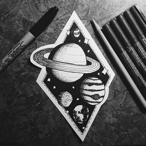 Outer Space Drawing Tumblr At Explore Collection