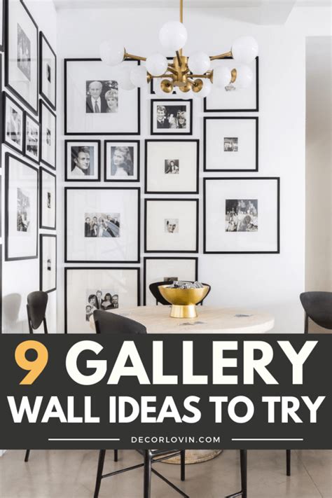 9 Stunning Gallery Wall Ideas To Try